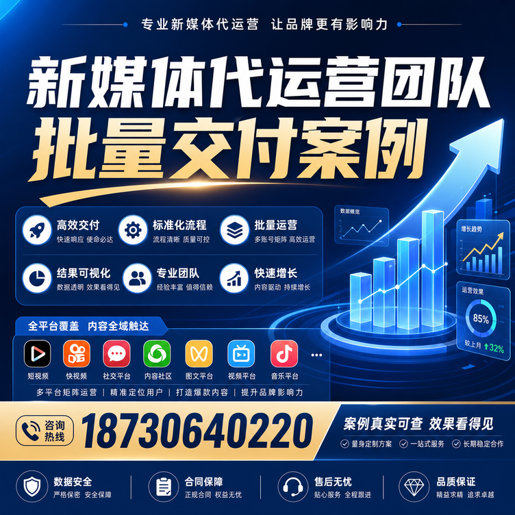 岳阳代运营公司多客户账号批量高效交付案例